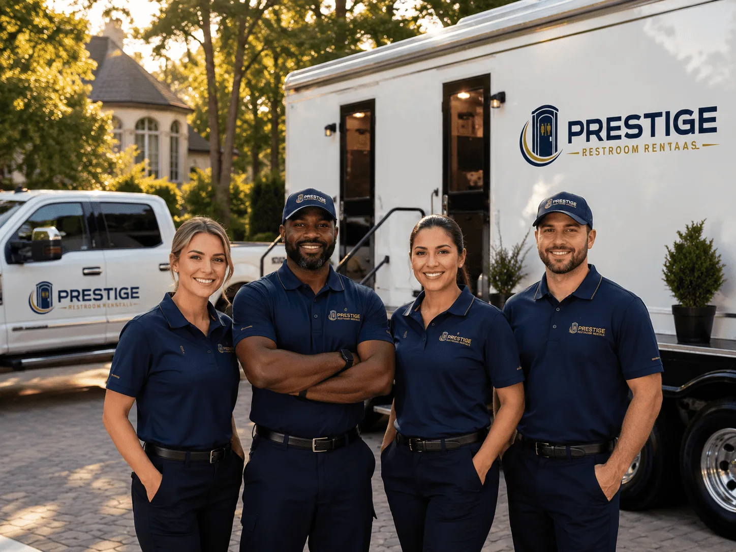 Trusted Luxury Portable Restrooms company in New Canton, VA